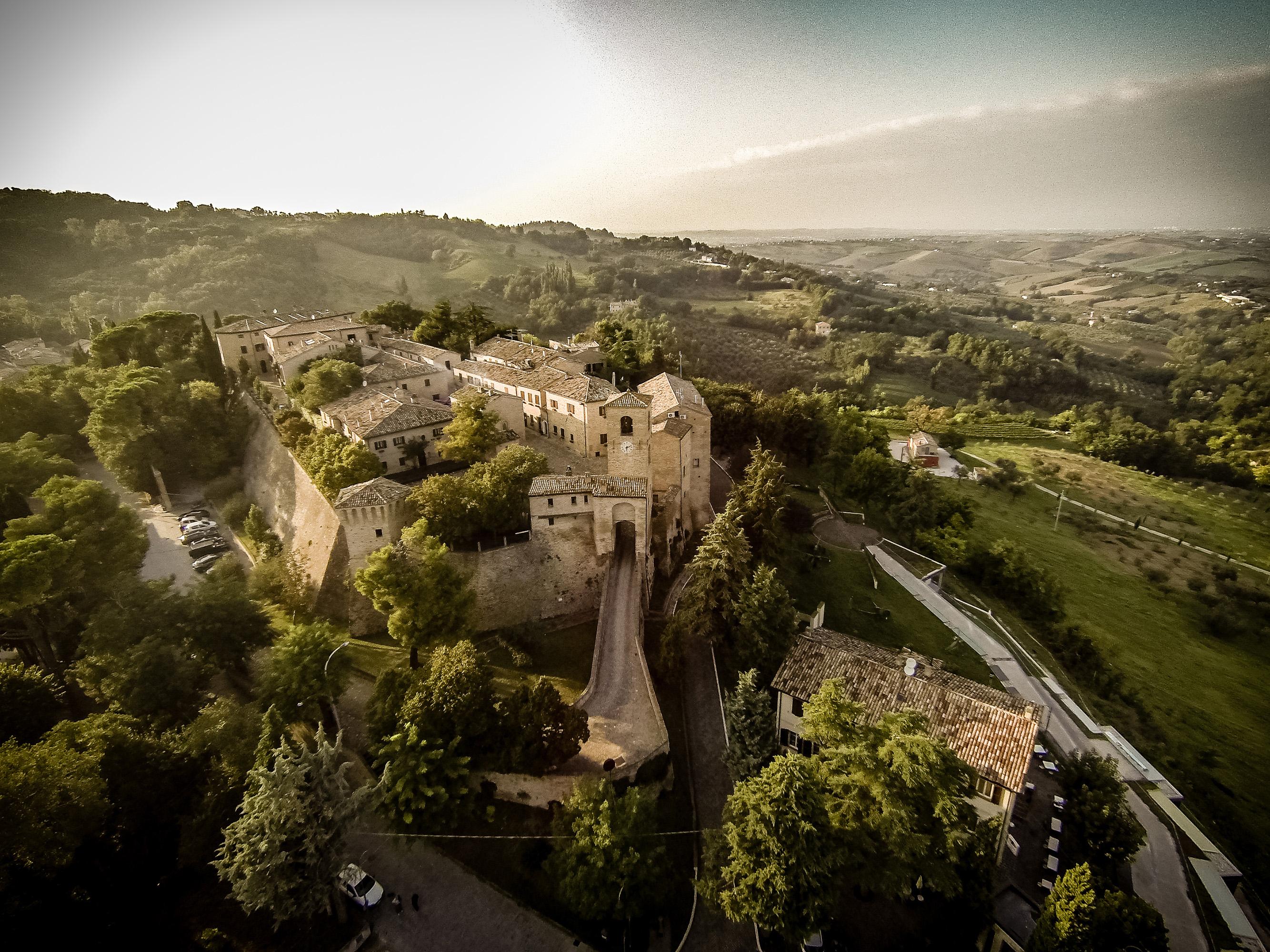 Castello Di Montegridolfo Spa Resort Exteriér fotografie